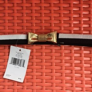 NWT Kate Spade bow tie belt